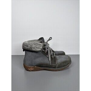 Chaco Boots‎ Womens US 11 Barbary Ivy Ankle Chukka Lace Up Comfort Shoe Gray EUC